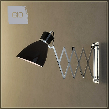 Stylish Wall Lamp: LUCIDE GIO 3D model image 1 