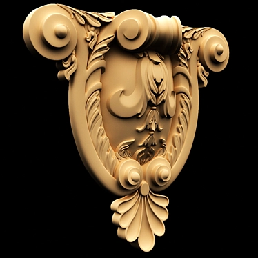 Model plaster decoration