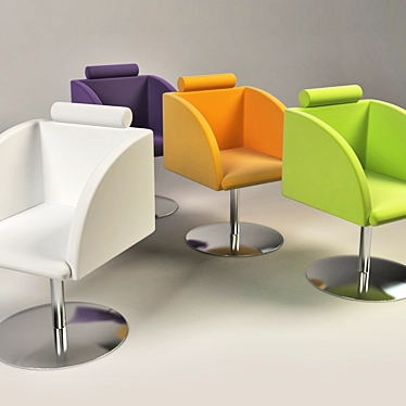 Comfortable Compar Happy Chair 3D model image 1 