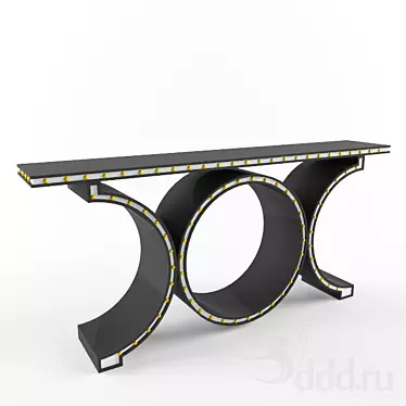 Elegant Console Table: Perfect for Any Space 3D model image 1 