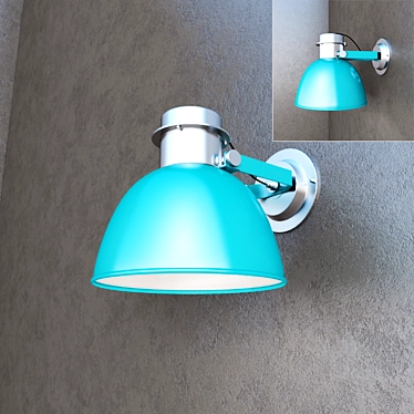 Bloomingville Brass Wall Sconce 3D model image 1 