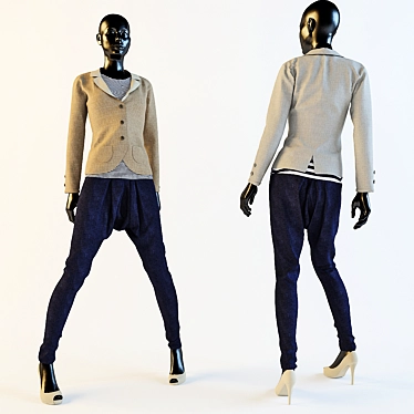 Fashionable Clothing for Every Occasion 3D model image 1 
