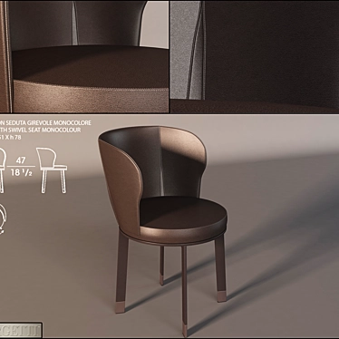Giorgetti ODE: Exquisite Italian Elegance 3D model image 1 