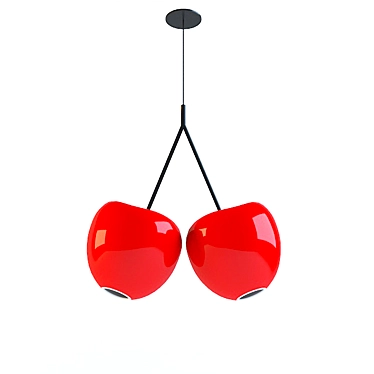 Slovenian Designer's Cherries Lamp 3D model image 1 