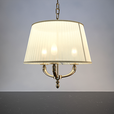 Elegant Lighting Fixture: Il Paralume Marina 3D model image 1 