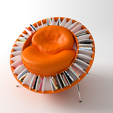 Lounge & Read Chair 3D model image 1 