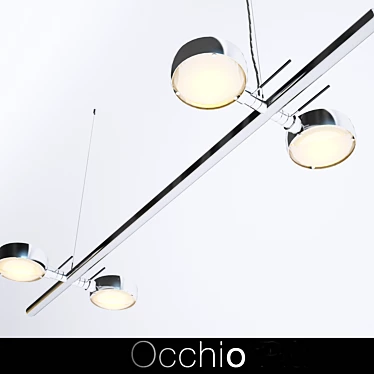 Suspended Elegance: Occhio Sistema Quattro 3D model image 1 