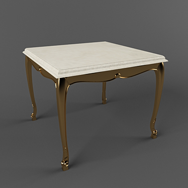 Elegant Cappellini Side Table 3D model image 1 