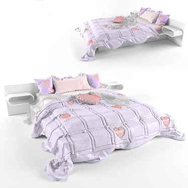 Heartwarming Dream Beds 3D model image 1 