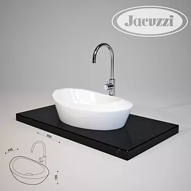 Morphosis Jacuzzi: Ultimate Relaxation Experience 3D model image 1 