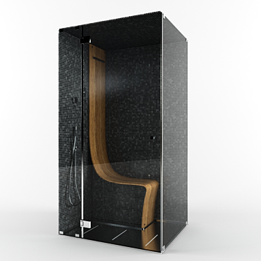 Sleek Shower Paradise 3D model image 1 