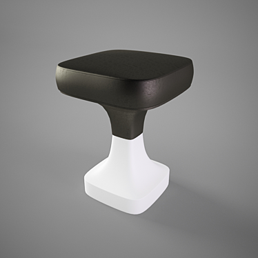 Stylish Stool: Comfortable & Versatile 3D model image 1 