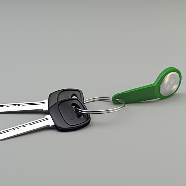 Home Key Set 3D model image 1 