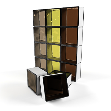 Illumina Glass Blocks 3D model image 1 
