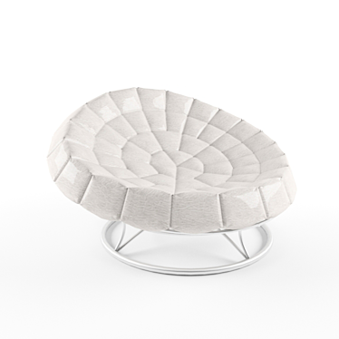 Circular Lounge Sofa 3D model image 1 