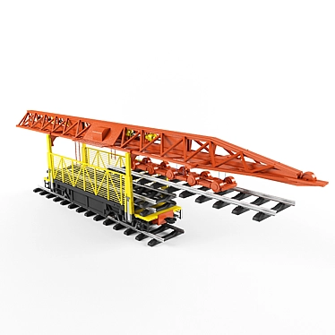 Rail Stacker 3D model image 1 