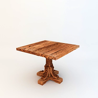 Pub Table for One 3D model image 1 