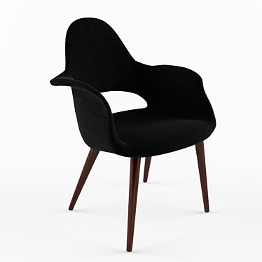 Natural Comfort Organic Chair 3D model image 1 
