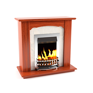 Dimplex Barcelona: Elegant Fire Portal 3D model image 1 