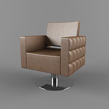 Elegant Bolero Chair 3D model image 1 