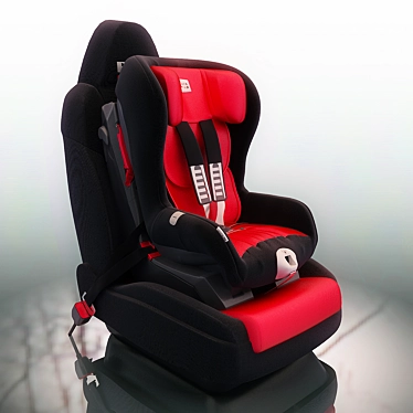 Bebi Britax Chair: Safe and Stylish 3D model image 1 