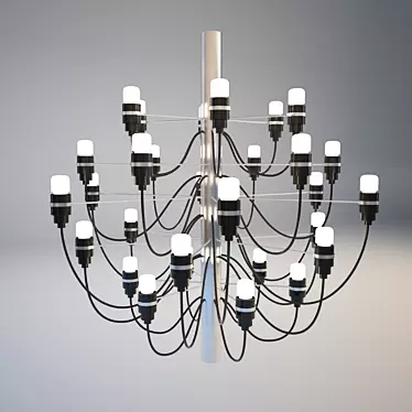 Elegant Artpole Chandelier 3D model image 1 