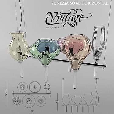 Timeless Elegance: VENEZIA SO 6L 3D model image 1 