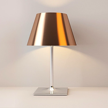 Sleek Floor Lamp 3D model image 1 