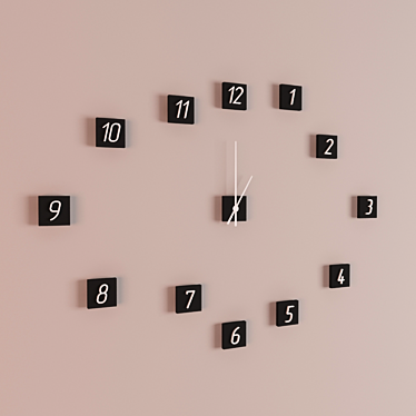 TimeKeeper Wall Clock 3D model image 1 