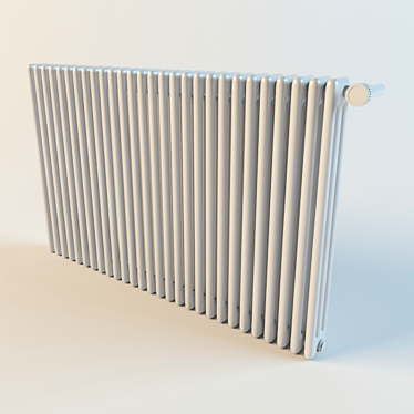 Sleek Window Radiator 3D model image 1 