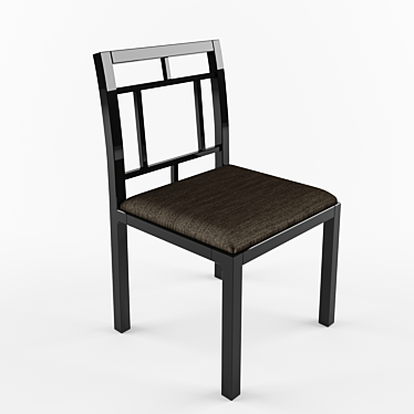 Luxury Dining Chair: RIMA by Armani/Casa 3D model image 1 