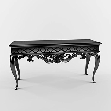 Elegant Console by Byron 3D model image 1 