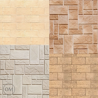 Majestic Stone Elegance 3D model image 1 