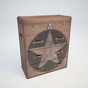 Starry Chest 3D model image 1 