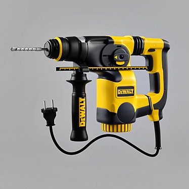 Powerful DeWALT Hammer Drill 3D model image 1 