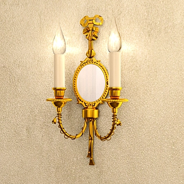 Classic Style Wall Sconce 3D model image 1 