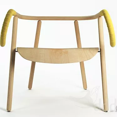 Elegant Tour Chair | Realistic Design 3D model image 1 