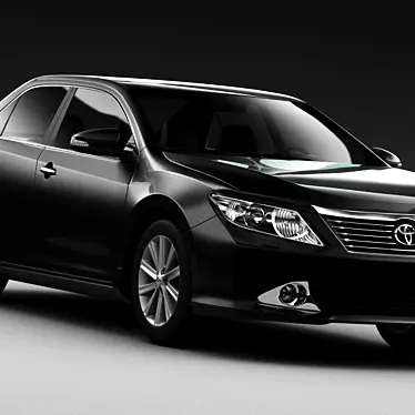 2012 Toyota Camry: Reliable & Stylish 3D model image 1 