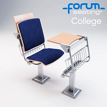 ForumSeating College: Premium Auditory Chair 3D model image 1 