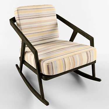 Comfort Bliss Rocking Chair 3D model image 1 