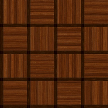 Artistic Parquet Collection: Impressive Square Designs 3D model image 1 