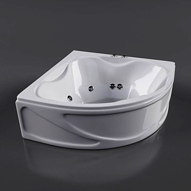 Luxury Riola Bathtub 3D model image 1 