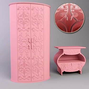 KidzFurn x4: Stylish Children's Furniture 3D model image 1 
