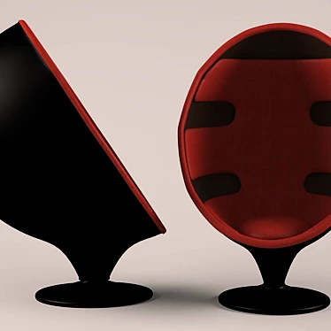 Egg Nest Chair 3D model image 1 