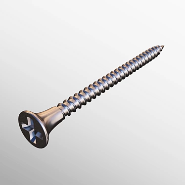 Self-Tapping Screw 3D model image 1 