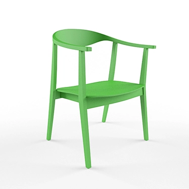 Sleek and Stylish Stockholm Chair 3D model image 1 