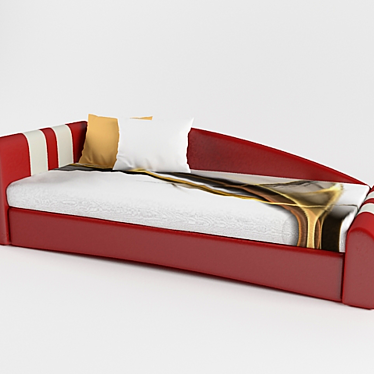 Rev Up Your Dreams with the Ferrari Bed! 3D model image 1 