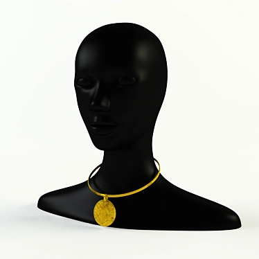 Jewellery Keeper Mannequin 3D model image 1 