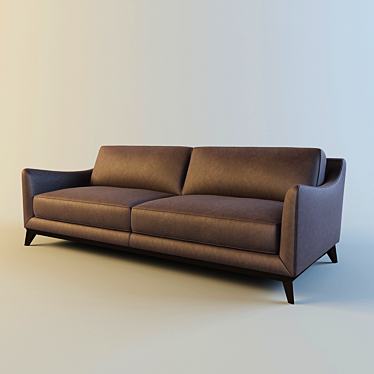 Luxury Brisbane Sofa by Roche Bobois 3D model image 1 