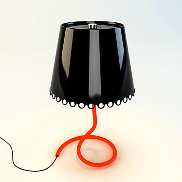 Luminous Lola: Stylish Table Lamp 3D model image 1 